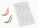 Moule en silicone pour Tuille, Chili - 100% Chef