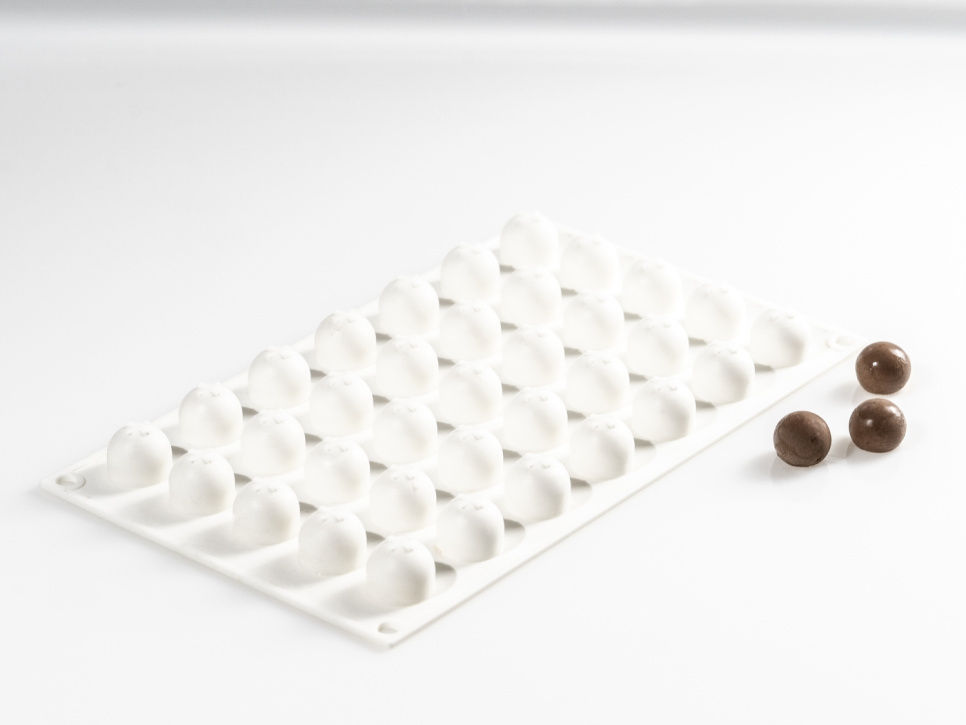 Moule en silicone pour décoration, Sphère S - 100% Chef dans le groupe Pâtisserie / Moules / Moules en silicone l\'adresse The Kitchen Lab (1532-31073)