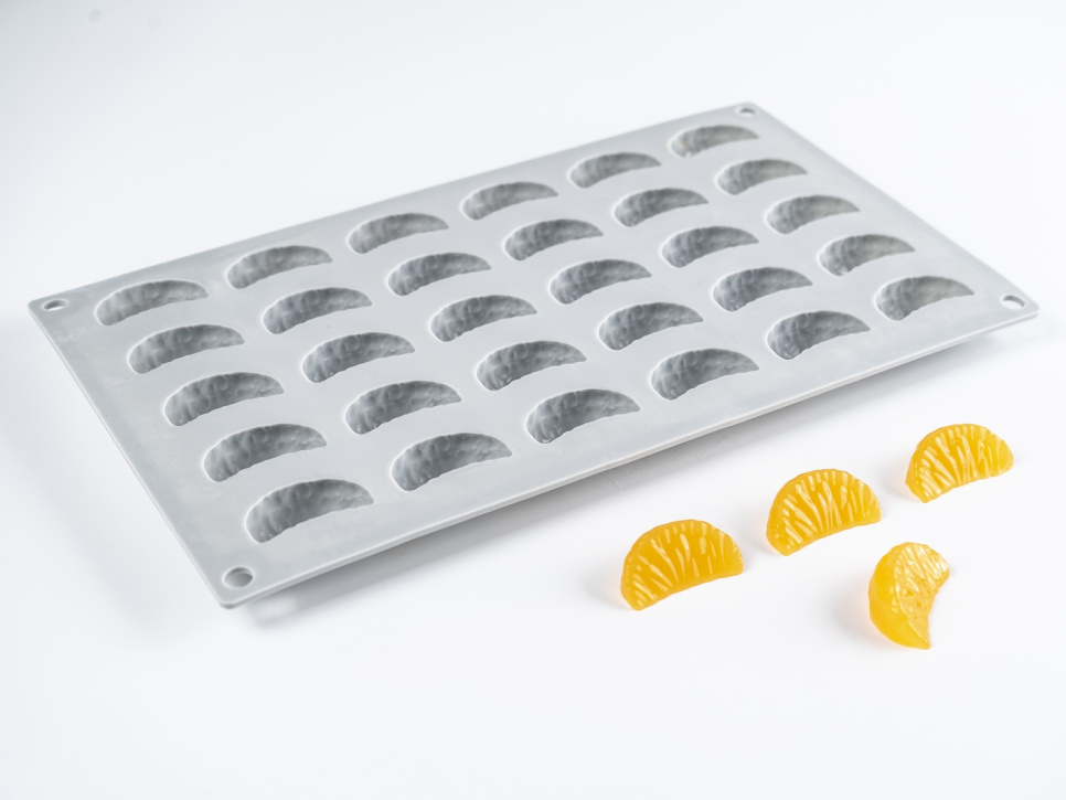 Moule en silicone pour décoration, Citrus - 100% Chef dans le groupe Pâtisserie / Moules / Moules en silicone l\'adresse The Kitchen Lab (1532-31077)