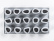 Moule en silicone pour la décoration, Moelle osseuse - 100% Chef