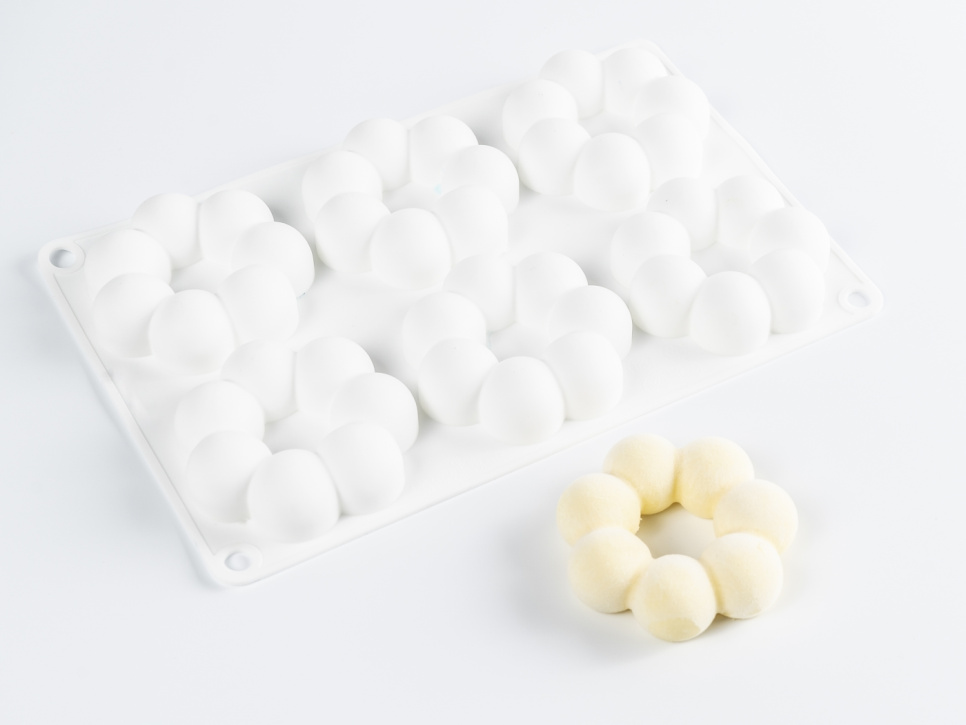 Moule en silicone pour décoration, Fleur - 100% Chef dans le groupe Pâtisserie / Moules / Moules en silicone l\'adresse The Kitchen Lab (1532-31083)