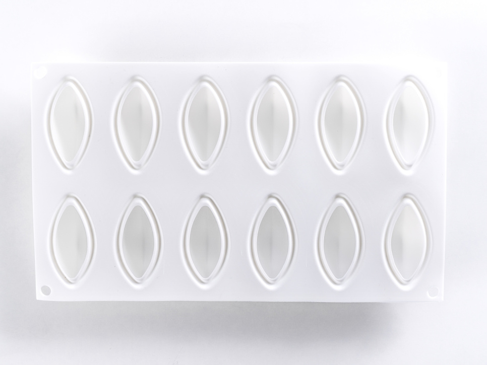 Moule en silicone pour décoration, Quenelle - 100% Chef