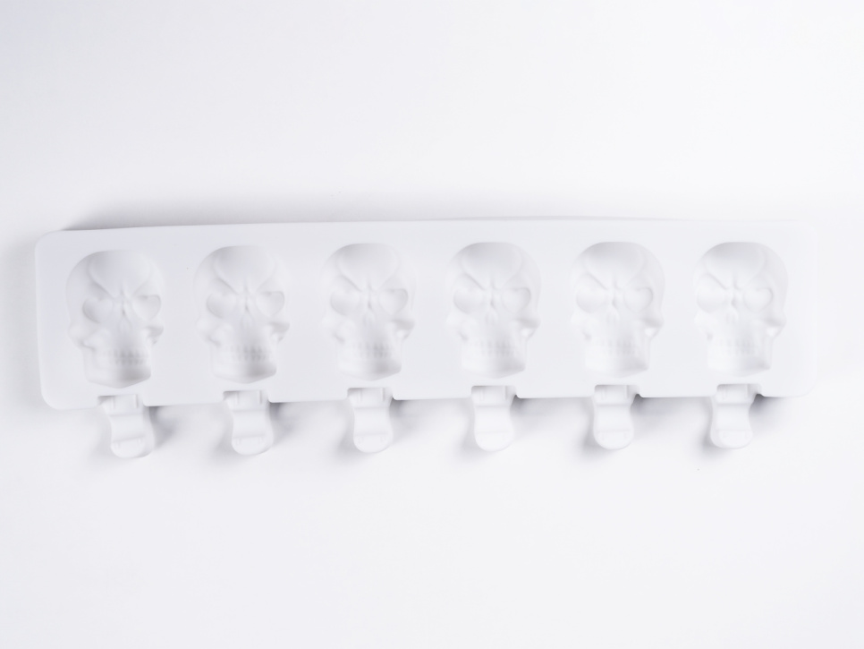 Moule à glace en silicone, tête de mort - 100% Chef