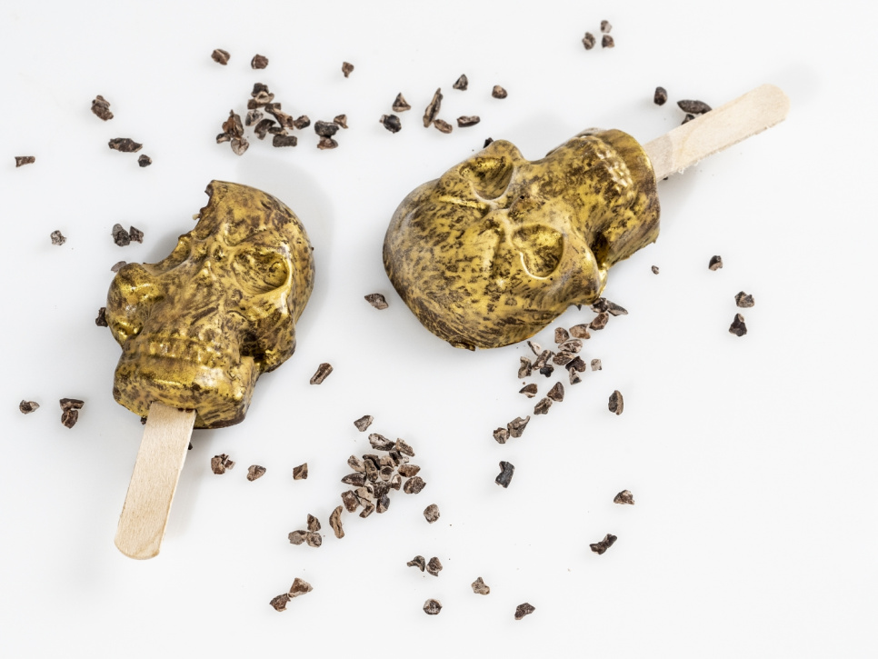 Moule à glace en silicone, tête de mort - 100% Chef