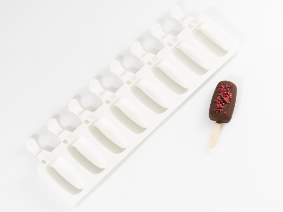 Moule en silicone pour décoration, Mini bâton de glace modèle 1 - 100% Chef dans le groupe Pâtisserie / Moules / Moules en silicone l\'adresse The Kitchen Lab (1532-31093)