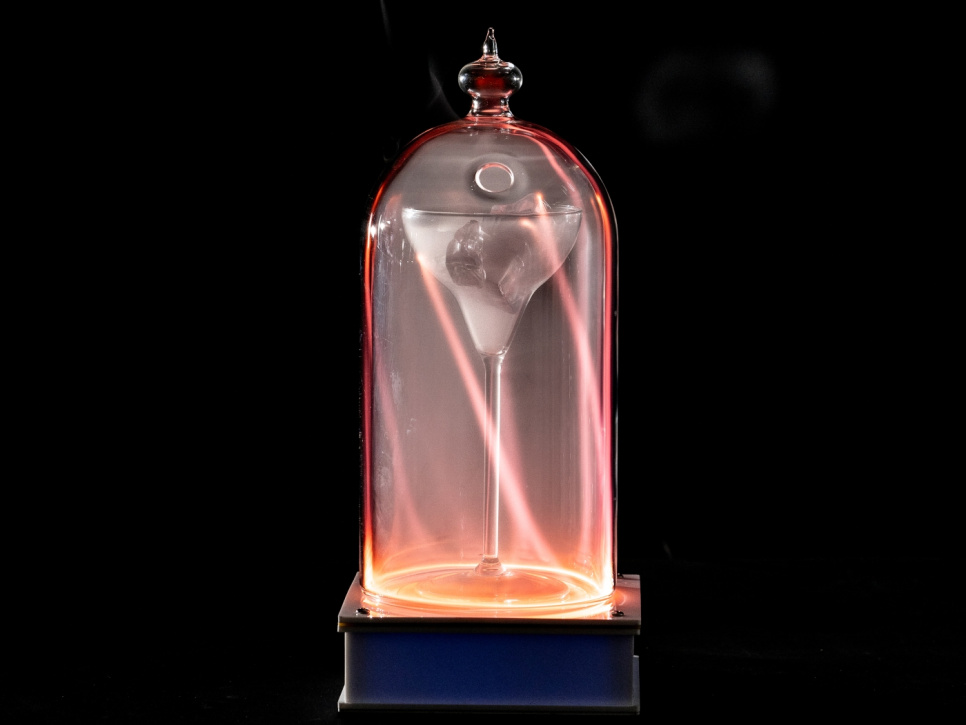 Cloche en verre avec remplissage néon pour Tesla - 100% Chef