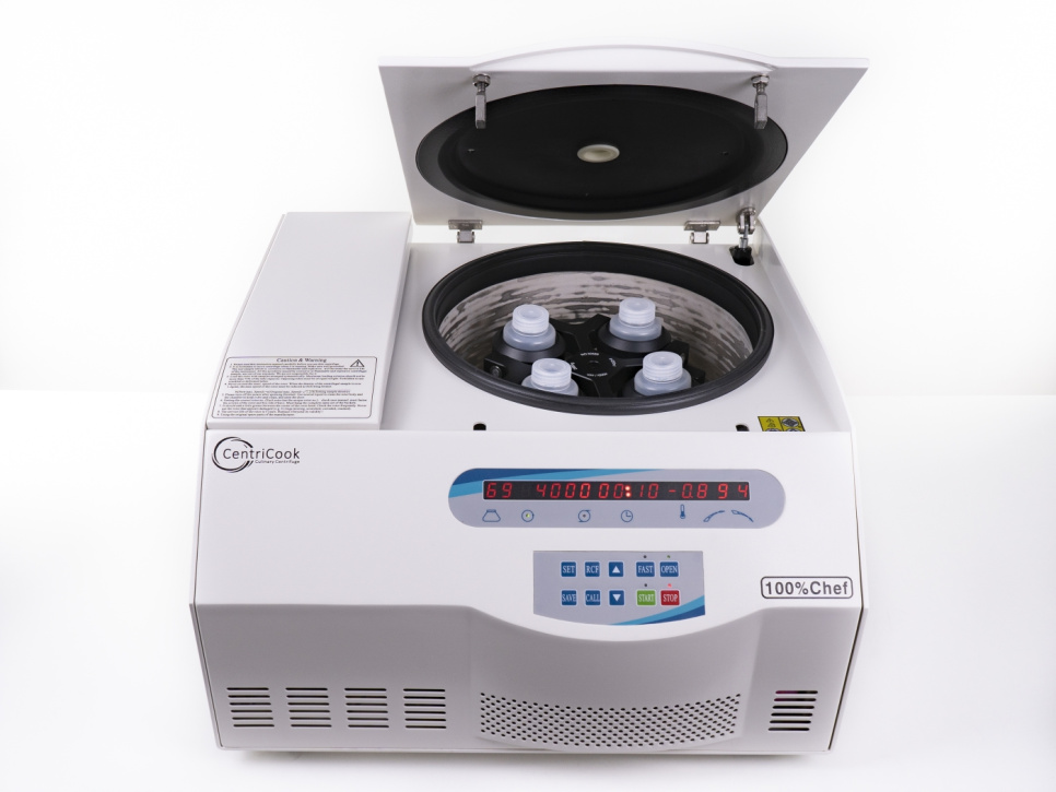 CentriCook Chiller, centrifugeuse pour la cuisine et les boissons avec fonction de refroidissement - 100% Chef