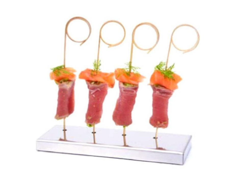 Brochettes en bambou, brochettes Twister, 100 pièces - 100 % Chef