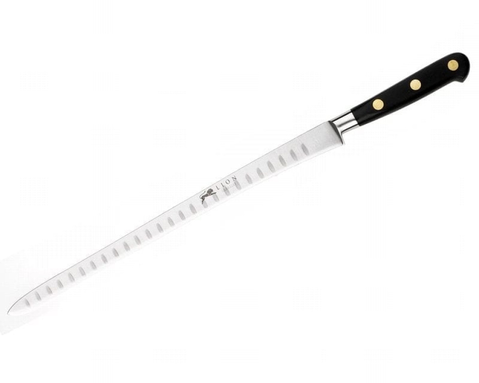 Couteau à saumon haché Ideal Olive 30cm – Sabatier Lion dans le groupe Cuisine / Couteaux de cuisine / Couteaux à saumon et jambon l\'adresse The Kitchen Lab (1544-14620)
