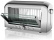 Grille-pain, Vision, 2 disques, noir/acier - Magimix