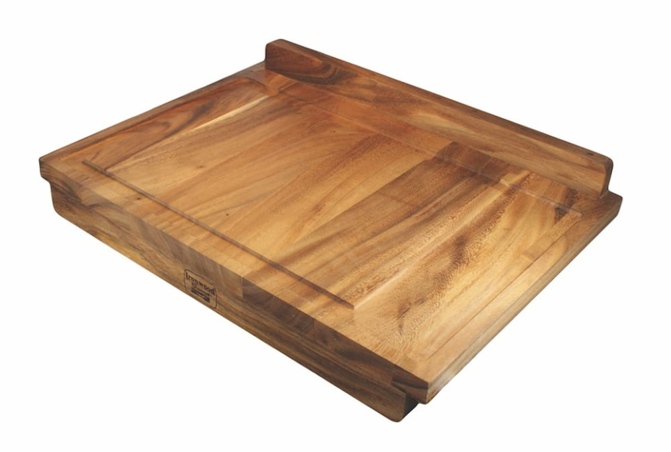 Table arrière/Planche à découper, Acacia - Ironwood dans le groupe Cuisine / Ustensiles de cuisine / Planches à découper l\'adresse The Kitchen Lab (1544-25202)