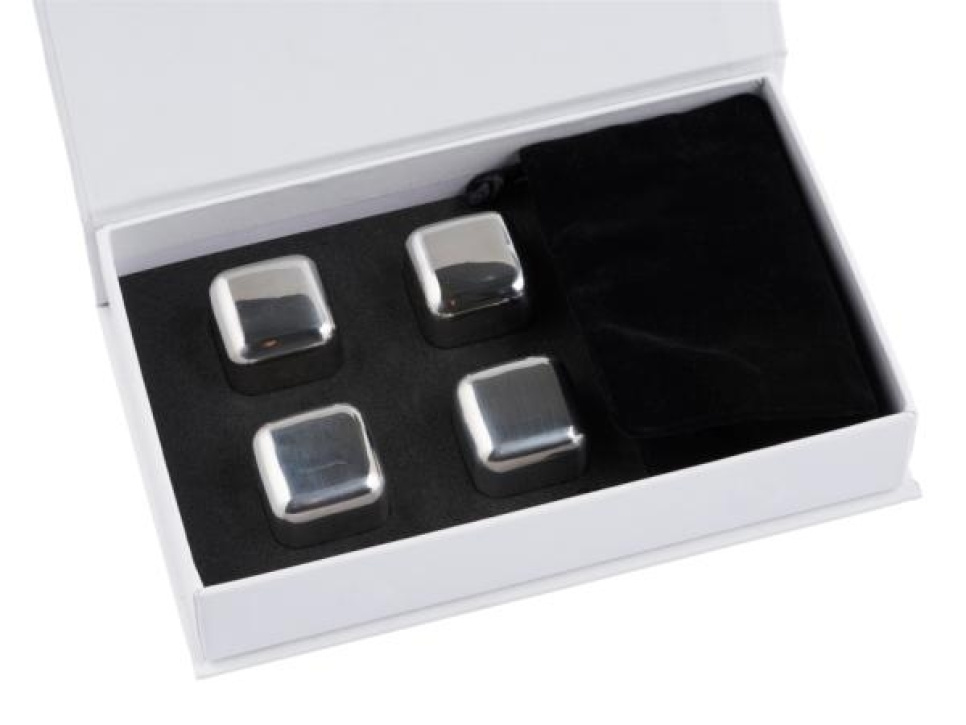 Pierres à whisky en acier inoxydable, paquet de 4 - Funktion