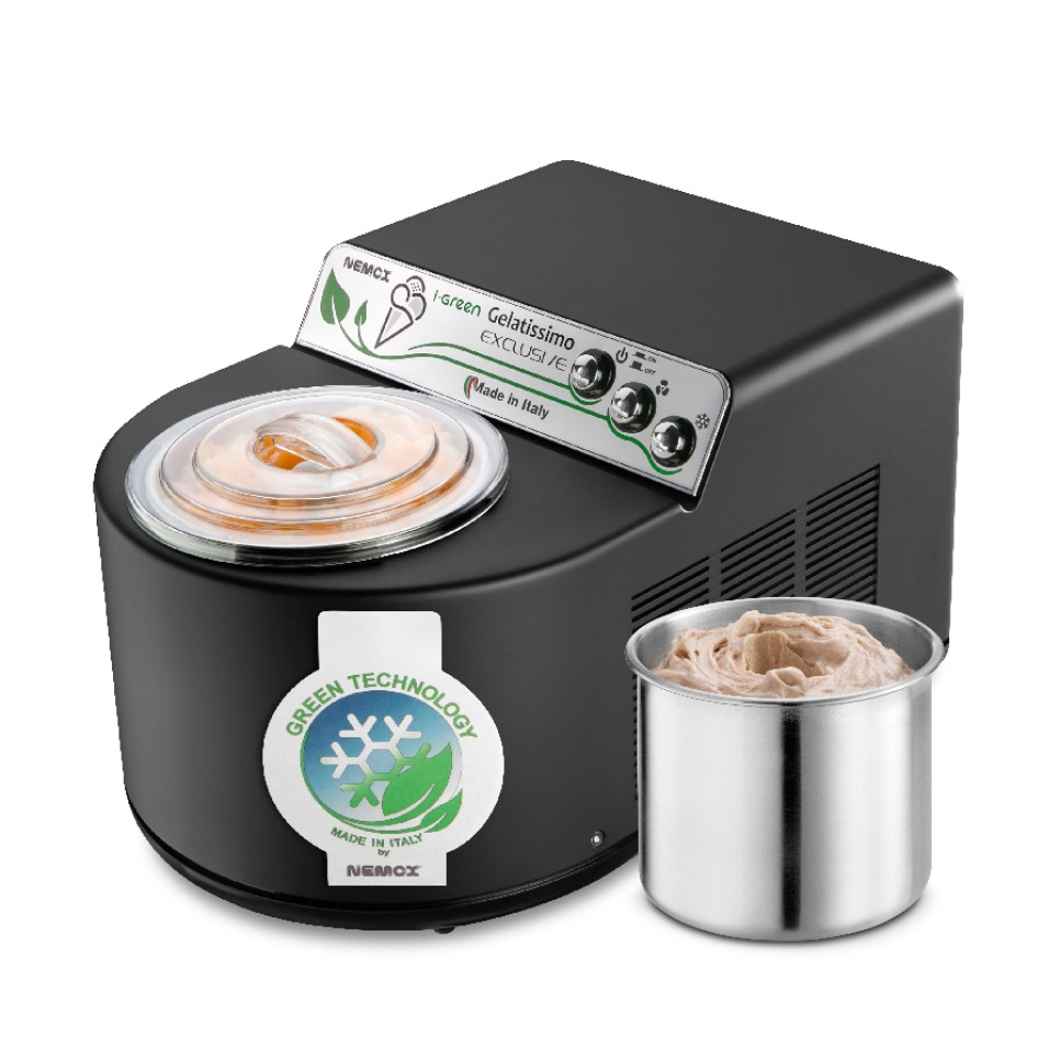 Sorbetière Gelatissimo Exclusive I-Green - Nemox dans le groupe Électroménager / Conserver au frais et congeler / Machines à crème glacée l\'adresse The Kitchen Lab (1544-28266)