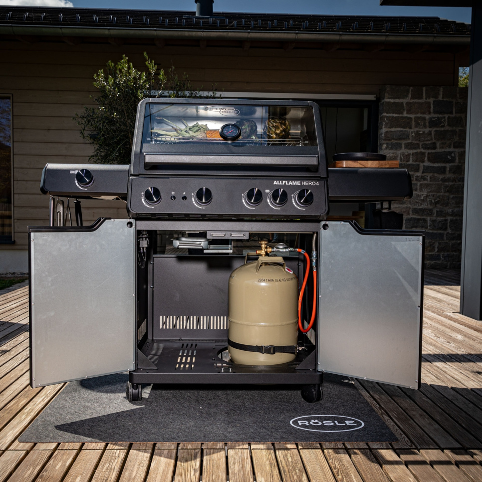 Gril à gaz AllFlame Hero 4, 21000 W - Rösle