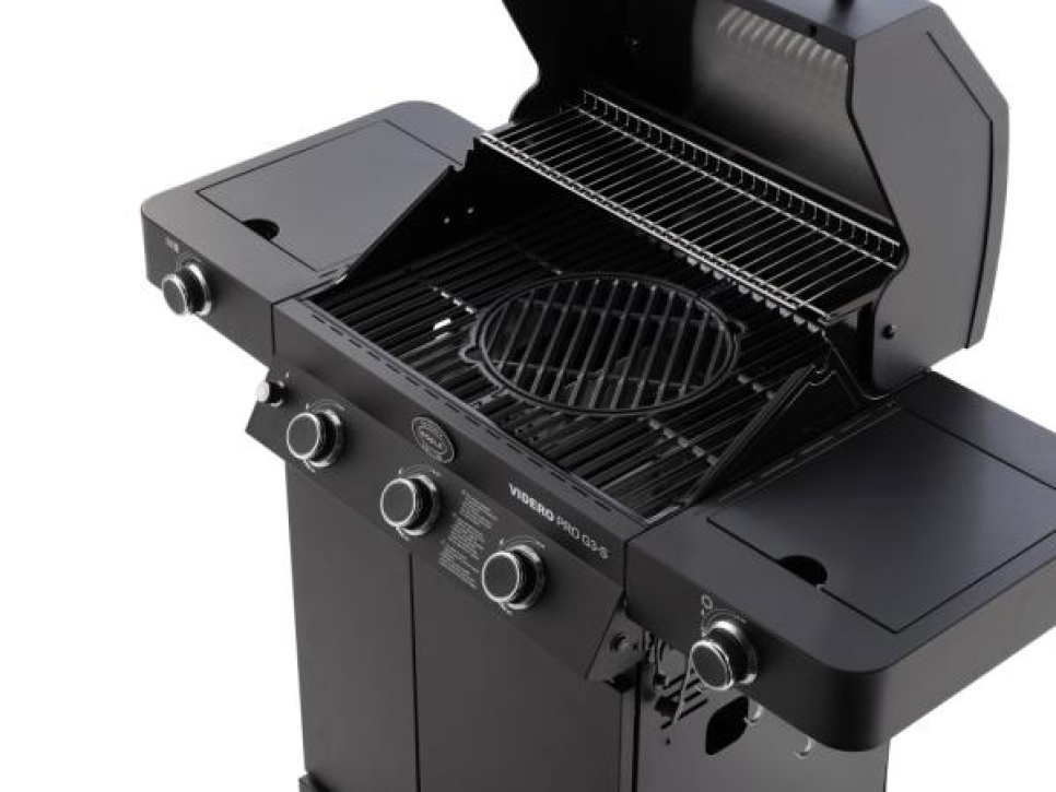 Gril à gaz Videro PRO G3-S Vario+, 1700 W - Rösle
