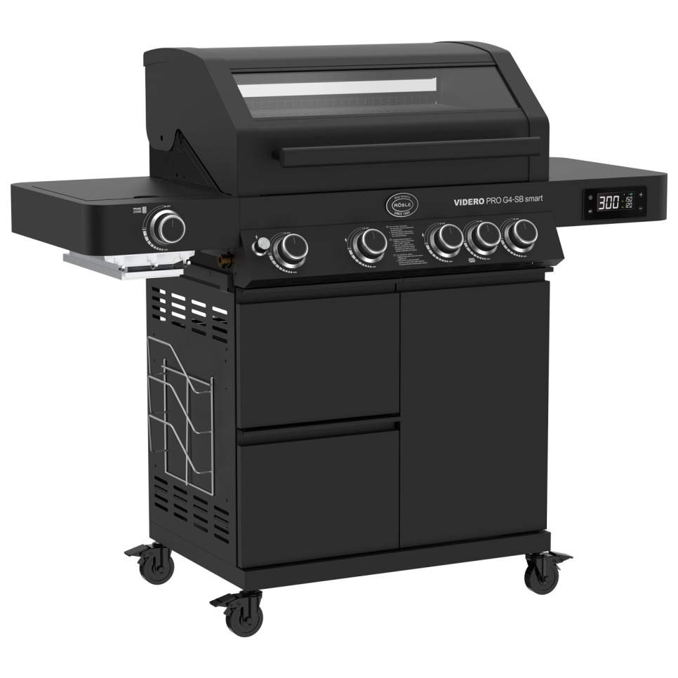 Gril à gaz Videro PRO G4-SB Smart Vario+, 20700 W - Rösle dans le groupe Barbecues, plaques de cuisson et Fours / Barbecues / Barbecues à gaz l\'adresse The Kitchen Lab (1544-30992)