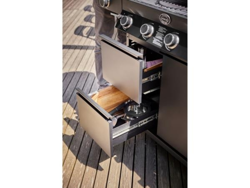 Gril à gaz Videro PRO G4-SB Smart Vario+, 20700 W - Rösle