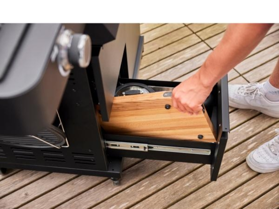 Gril à gaz Videro PRO G4-SB Smart Vario+, 20700 W - Rösle