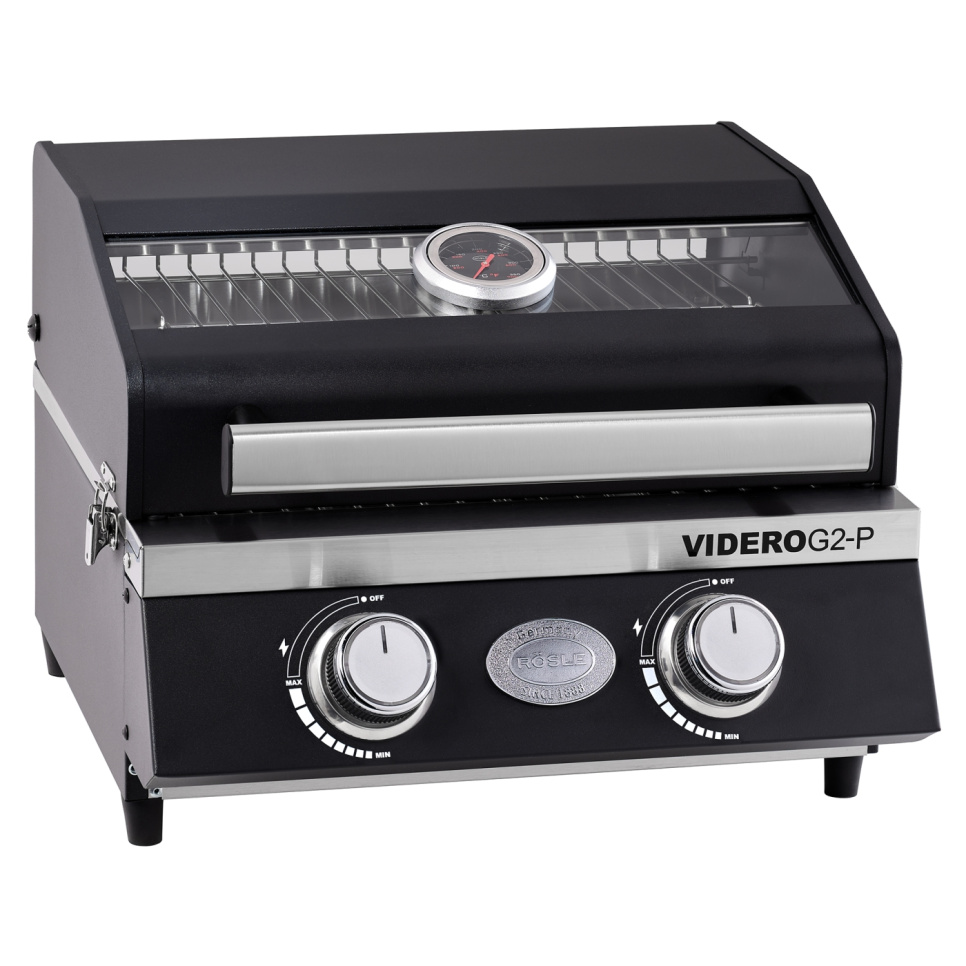 Gril à gaz Videro G2-P, 4400 W - Rösle dans le groupe Barbecues, plaques de cuisson et Fours / Barbecues / Barbecues à gaz l\'adresse The Kitchen Lab (1544-30999)