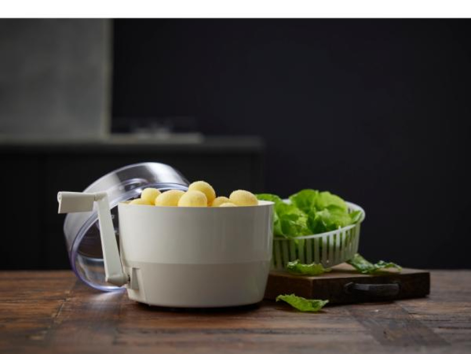 Éplucheuse manuelle pour pommes de terre - Fonction