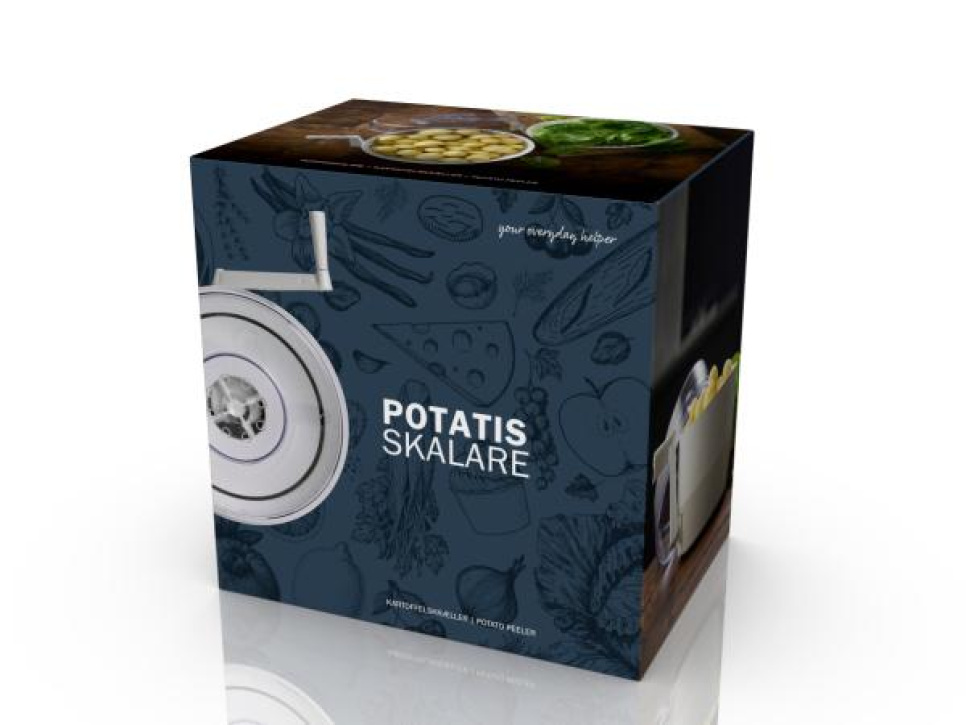 Éplucheuse manuelle pour pommes de terre - Fonction