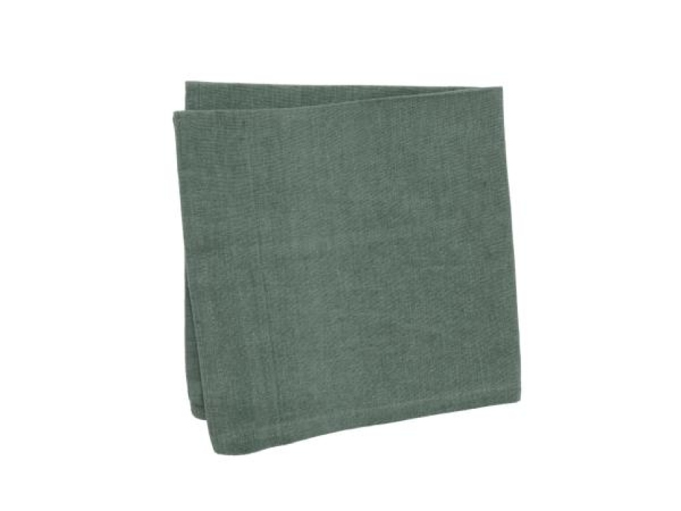 Serviette de table en tissu 45 x 45 cm, vert forêt - Bastian dans le groupe Arts de la table / Autre pour les arts de la table et service / Serviettes l\'adresse The Kitchen Lab (1544-32724)