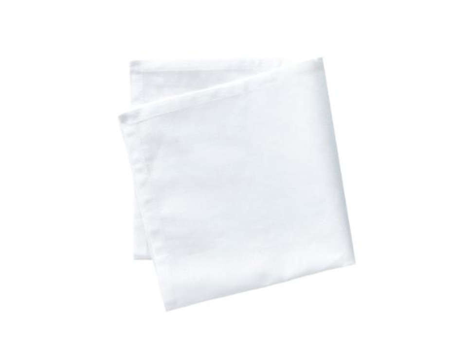 Serviette de table 45 x 45 cm, blanche - Bastian dans le groupe Arts de la table / Autre pour les arts de la table et service / Serviettes l\'adresse The Kitchen Lab (1544-32725)
