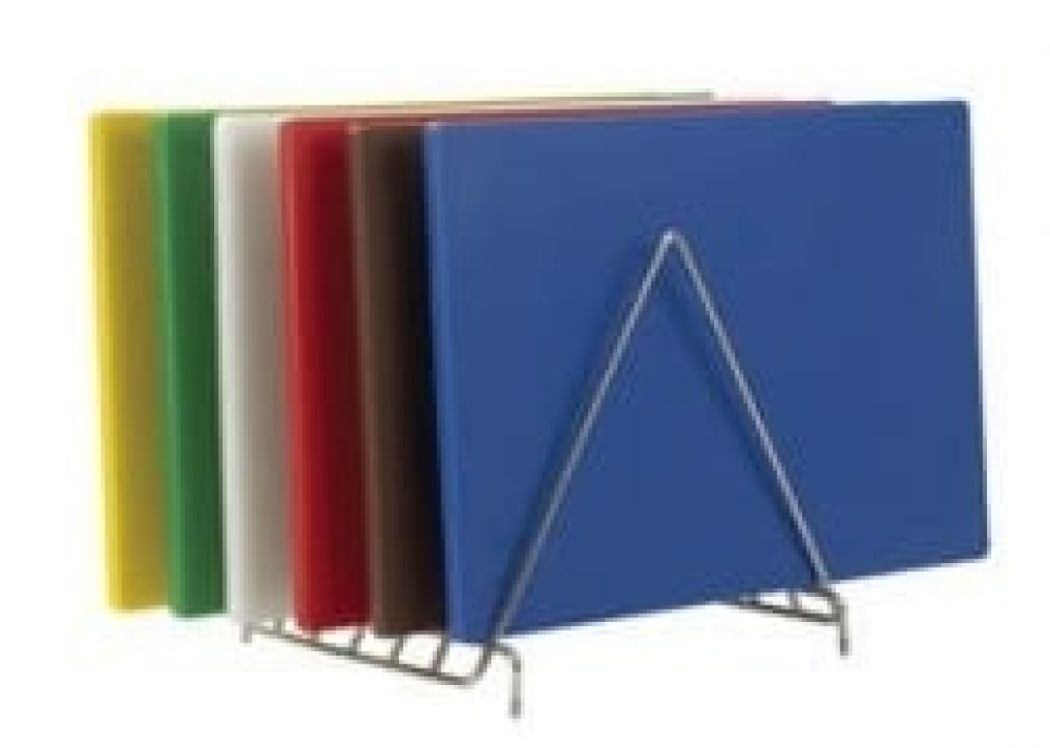 Support pour planche à découper en inox