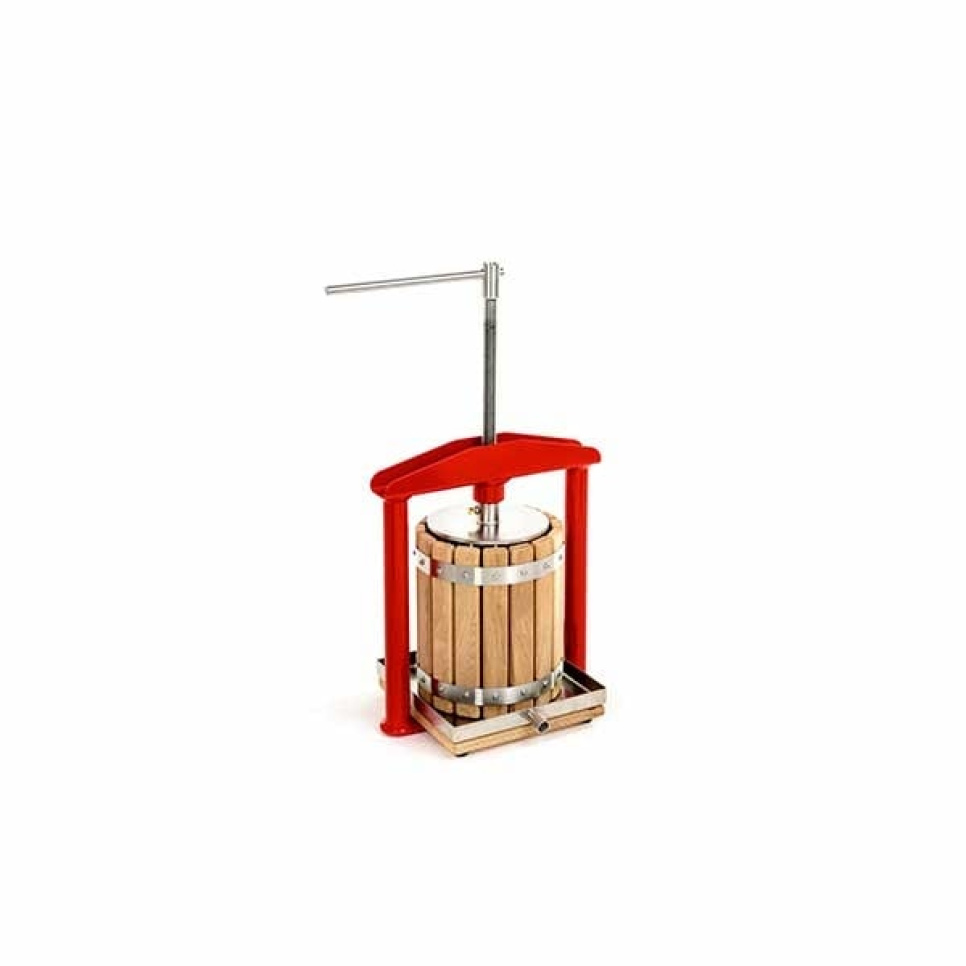Presse-fruits manuel, Chêne, 5 L - Apple Press dans le groupe Électroménager / Centrifugeuses et extracteurs de jus / Centrifugeuses l\'adresse The Kitchen Lab (1557-24563)