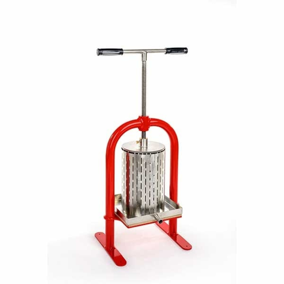 Presse-fruits manuel, inox, 10 L - Apple Press dans le groupe Électroménager / Centrifugeuses et extracteurs de jus / Centrifugeuses l\'adresse The Kitchen Lab (1557-24566)