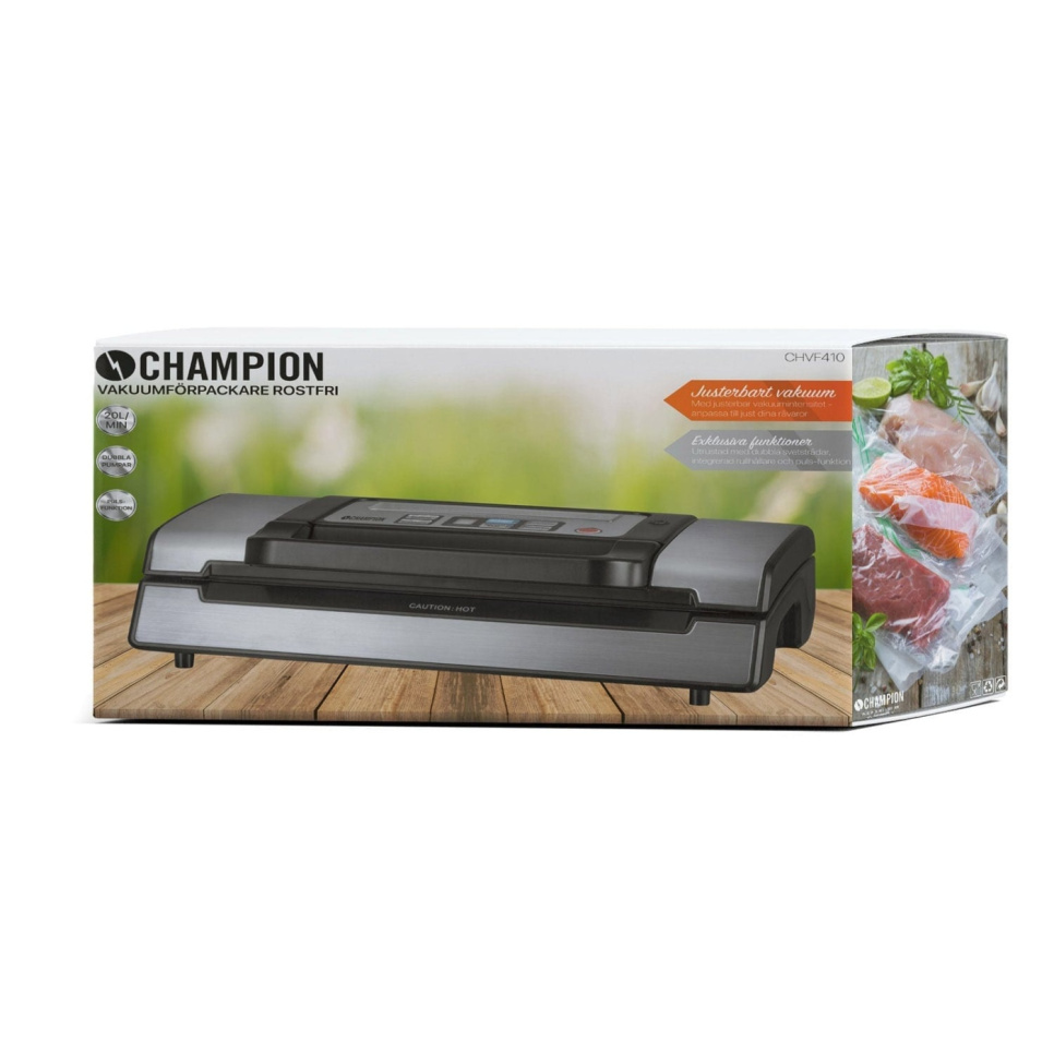 Emballeuse sous vide Inox - Champion