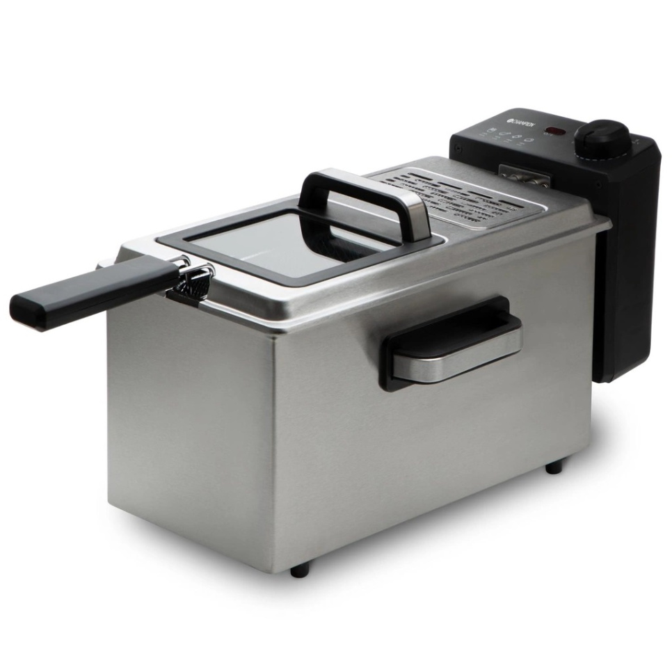Deep fryer 3.0L, Stainless steel - Champion dans le groupe Électroménager / Réchauffer et cuire / Friteuses l\'adresse The Kitchen Lab (1576-30873)