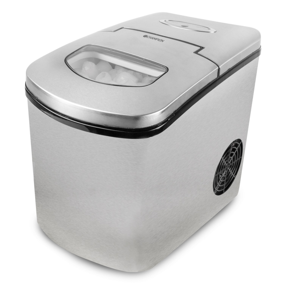 Ice Machine, 10kg/24h, stainless steel - Champion dans le groupe Électroménager / Conserver au frais et congeler / Machines à glaçons l\'adresse The Kitchen Lab (1576-30874)