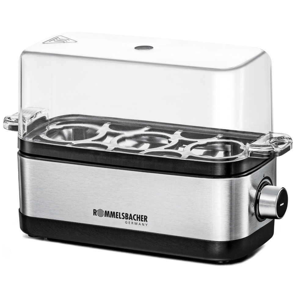 Cuiseur à œufs, Acier inoxydable, 3 œufs - Rommelsbacher dans le groupe Électroménager / Autre Électroménager / Autre Électroménager l\'adresse The Kitchen Lab (1576-31138)