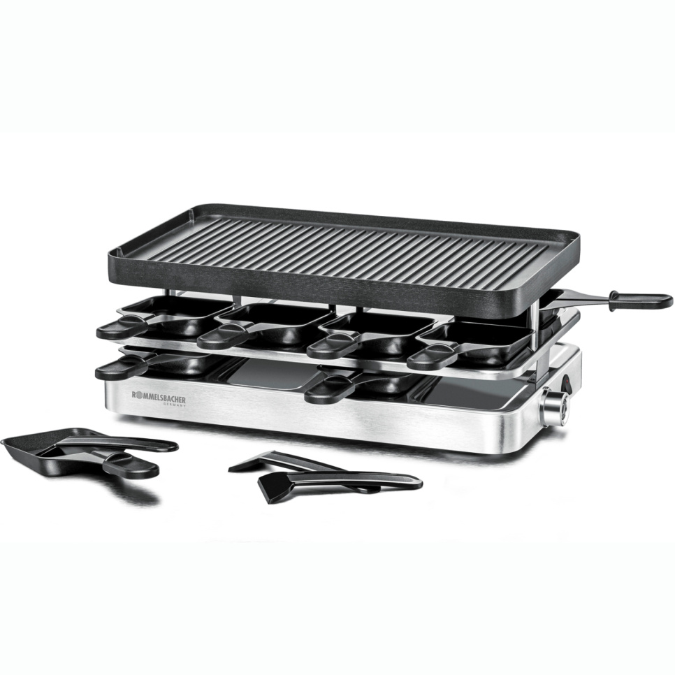 Raclettegrill, 37 x 23cm - Rommelsbacher dans le groupe Électroménager / Autre Électroménager / Autre Électroménager l\'adresse The Kitchen Lab (1576-31139)