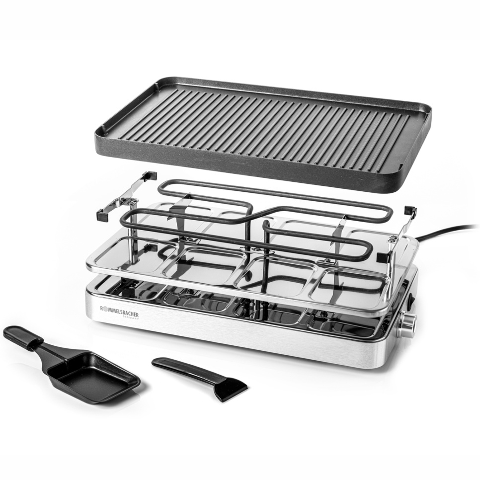 Raclettegrill, 37 x 23cm - Rommelsbacher
