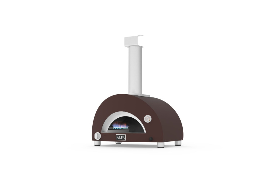 Four à pizza Nano, au gaz, couleur cuivre - Alfa Forni