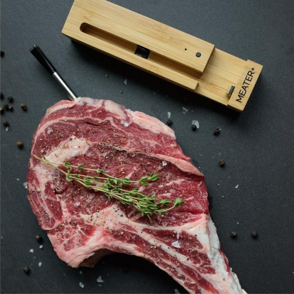 Thermomètre barbecue sans fil avec répétiteur, Meater+