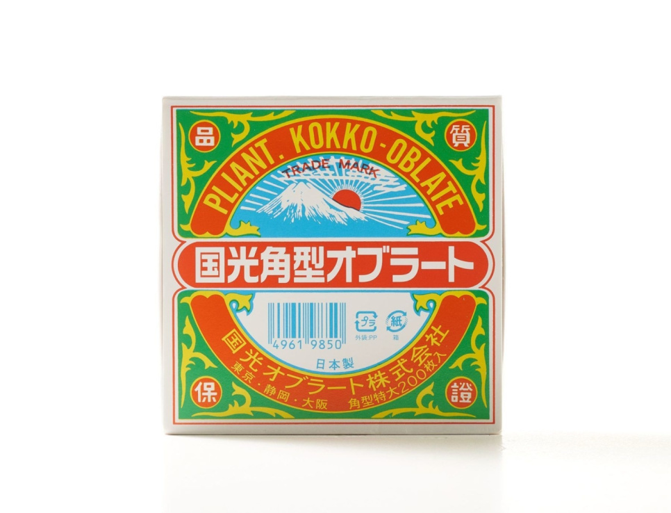 Oblat carré, 7 cm, 200 unités dans le groupe Cuisine / Cuisine moléculaire / Ingrédients pour la cuisine moléculaire l\'adresse The Kitchen Lab (1599-33526)