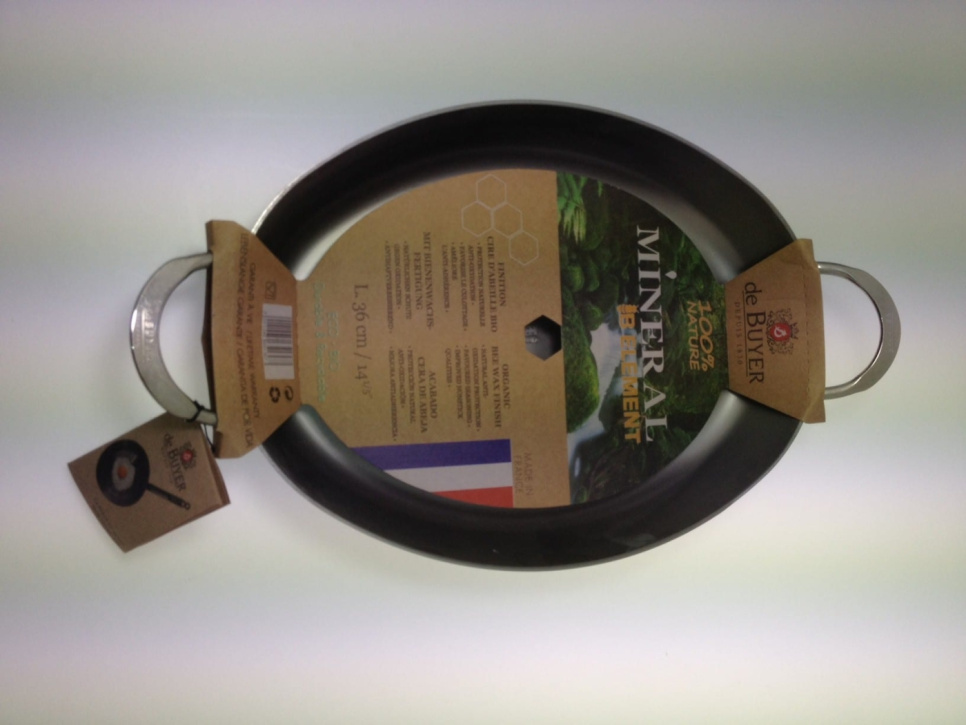 Plat à four ovale, De Buyer, 36x26 cm