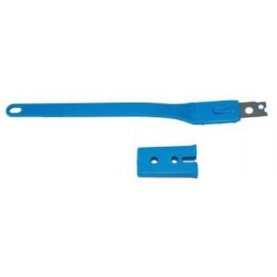 Couteau à pâte / couteau à trancher avec lame de rasoir, simple tranchant, bleu dans le groupe Pâtisserie / Ustensiles à pâtisserie / Coupe-pâte et couteaux à pâte l\'adresse The Kitchen Lab (1602-11959)