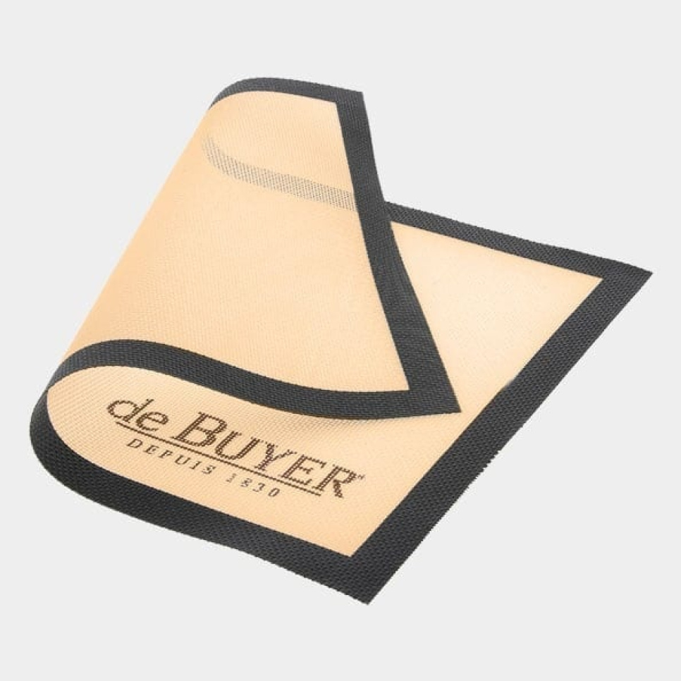 Tapis silicone en fibre de verre, perforé, tapis d\'air, GN 1/1 - De Buyer dans le groupe Pâtisserie / Ustensiles à pâtisserie / Tapis de cuisson en silicone l\'adresse The Kitchen Lab (1602-15629)