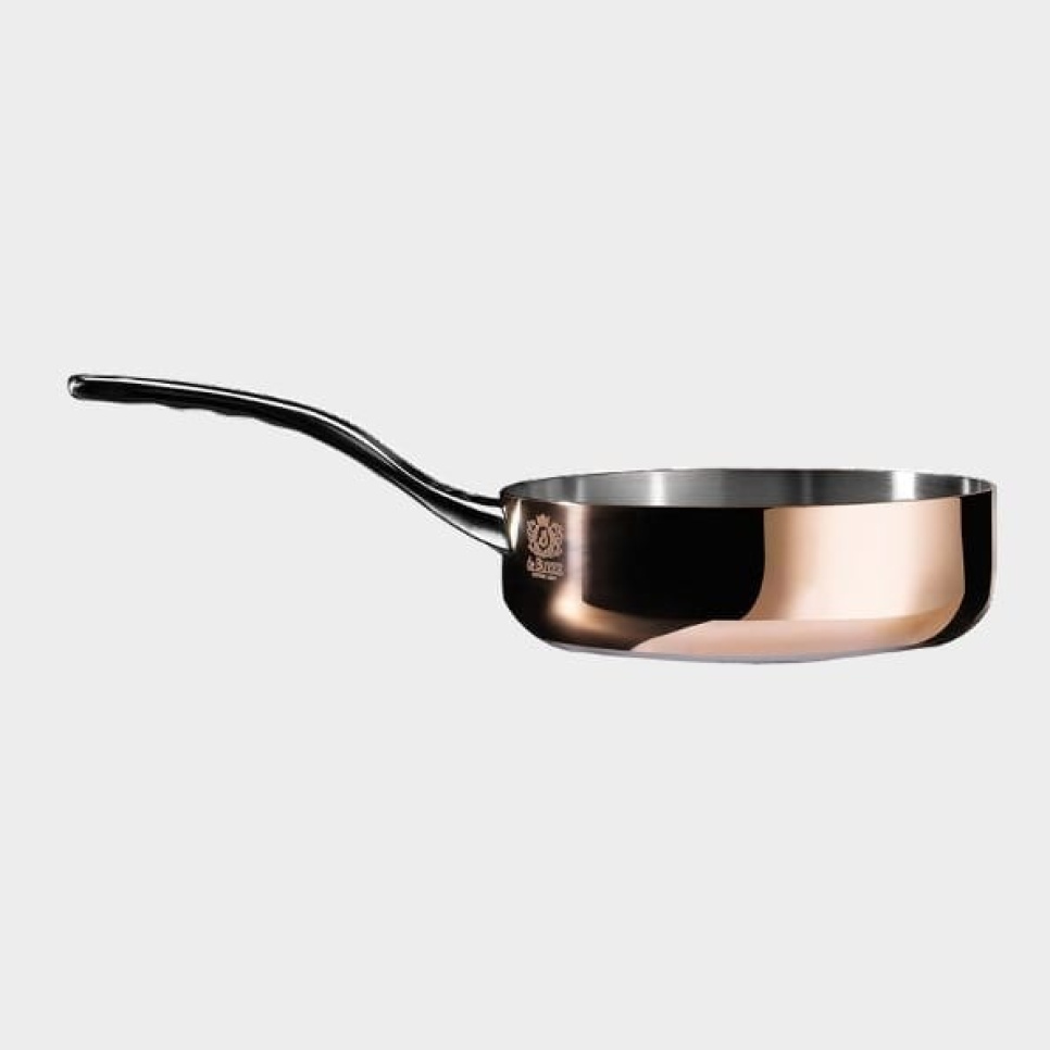 Poêle à frire en cuivre avec fond à induction, Prima Matera - De Buyer dans le groupe Cuisine / Poêle à frire / Sauteuse l\'adresse The Kitchen Lab (1602-16975)