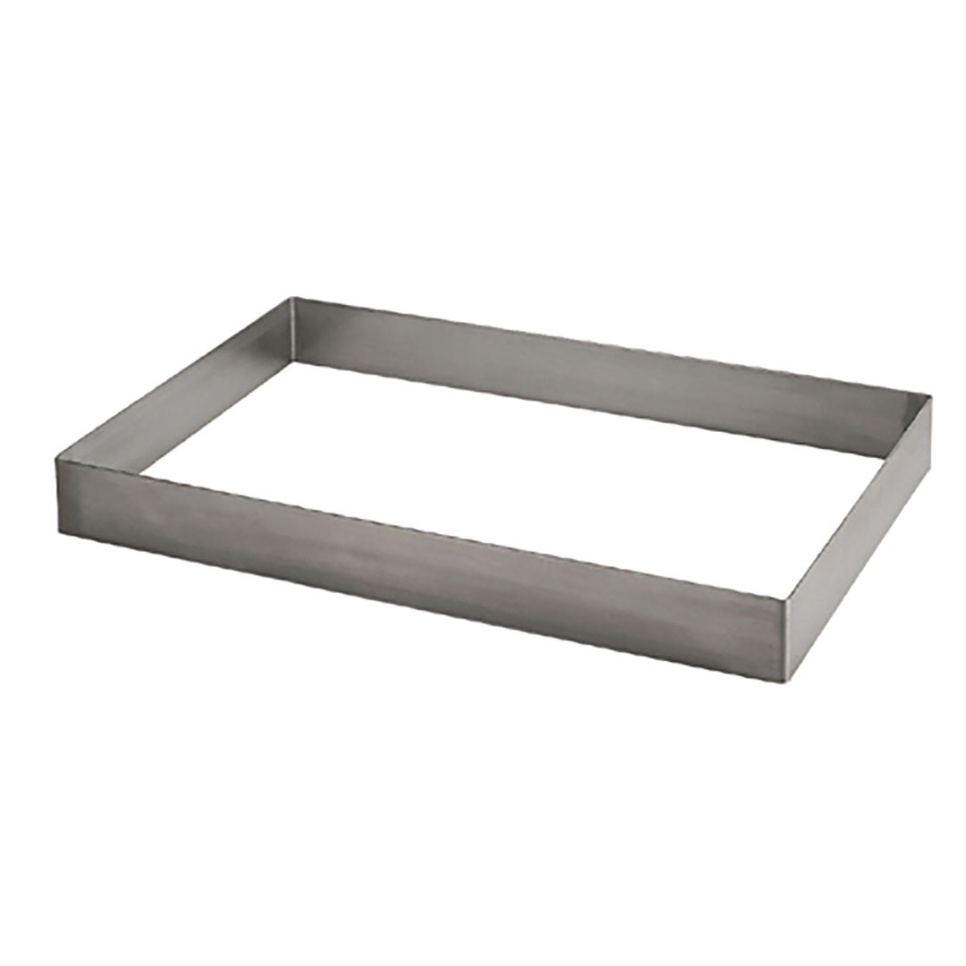 Cadre en acier inoxydable pour la cuisson, 30 x 40 cm - de Buyer dans le groupe Pâtisserie / Ustensiles à pâtisserie / Coupe-pâte et emporte-pièce l\'adresse The Kitchen Lab (1602-19281)