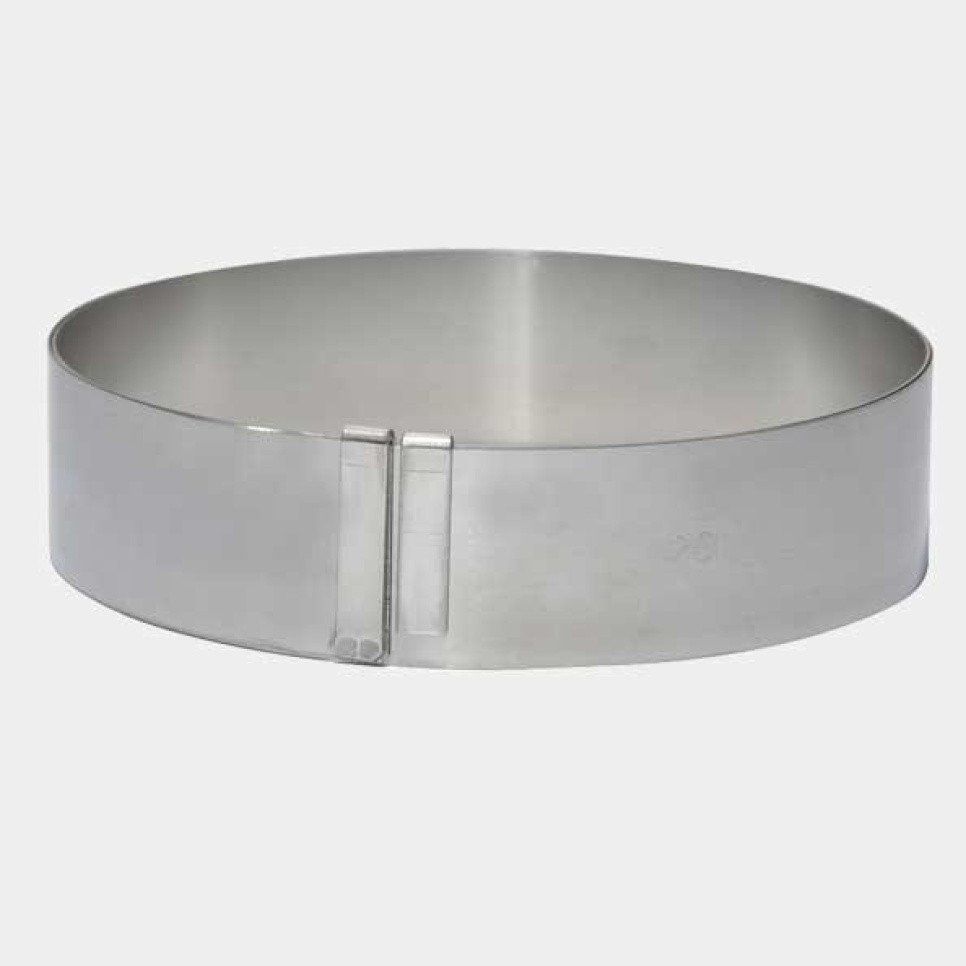 Anneau extensible pour pâtisseries, 3 cm - De Buyer dans le groupe Pâtisserie / Moules / Moules à gâteaux l\'adresse The Kitchen Lab (1602-19288)