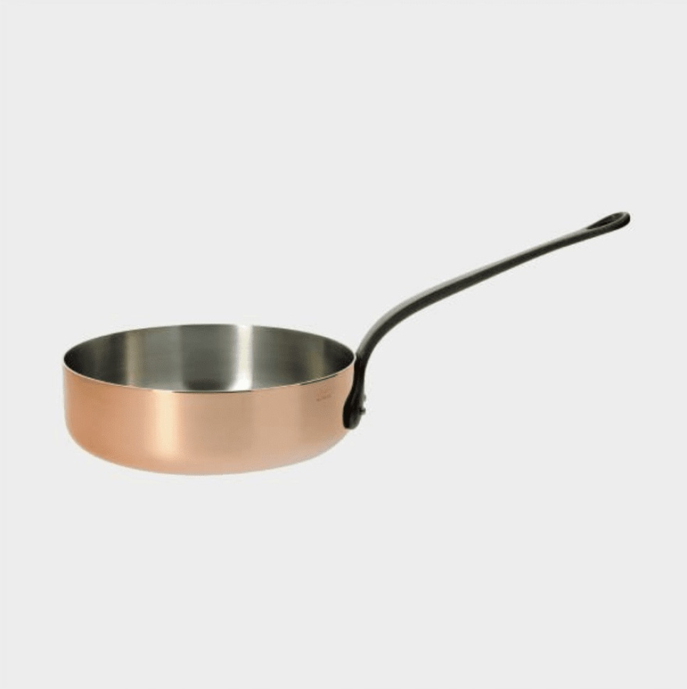 Poêle à frire en cuivre, 24 cm - Prima matera cuivre dans le groupe Cuisine / Poêle à frire / Sauteuse l\'adresse The Kitchen Lab (1602-19501)