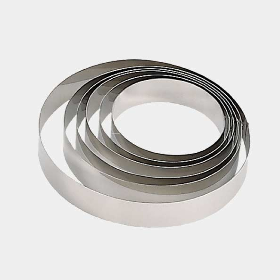 Cercle à mousse, hauteur 6 cm - De Buyer dans le groupe Pâtisserie / Ustensiles à pâtisserie / Coupe-pâte et emporte-pièce l\'adresse The Kitchen Lab (1602-23805)