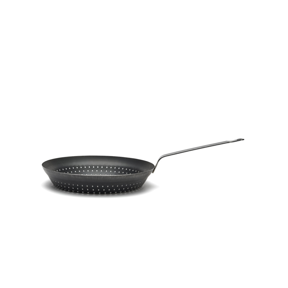 Chaudière à châtaignier avec un soufflard, 28 cm - de Buyer