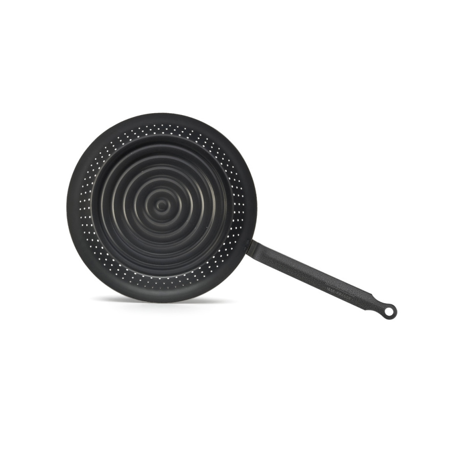 Chaudière à châtaignier avec un soufflard, 28 cm - de Buyer