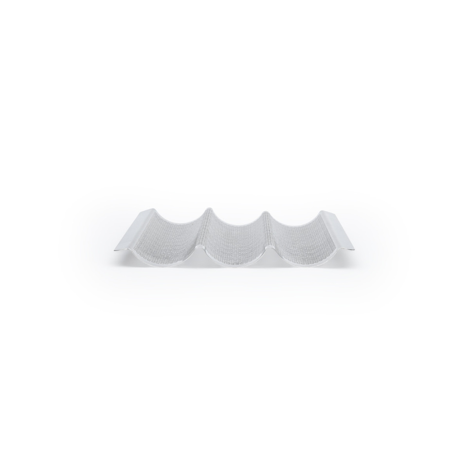 Plaque de baguette en acier inoxydable, 40 x 24,5 cm - de Buyer